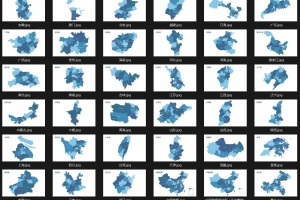 2022中国及各省市矢量地图AI和CDR版