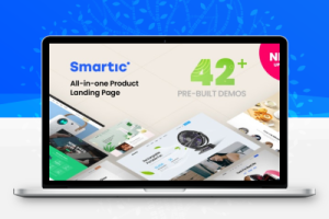 Smartic – 电商商务产品着陆页WooCommerce主题