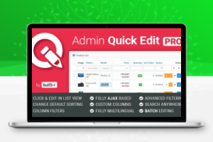 Premium Adm in Quick Edit PRO – OpenCart 目录、营销和销售菜单列表视图插件