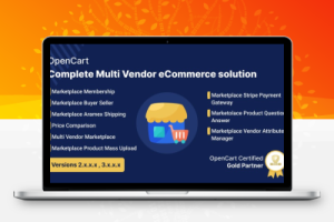 Complete Multi Vendor Marketplace – Opencart 3多供应商扩展插件