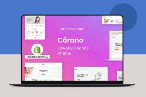 Corano – Shopify在线珠宝首饰店模板支持OS2.0