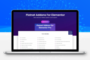 Piotnet Addons – Elementor高级扩展插件