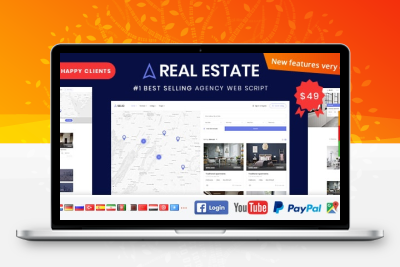 Real Estate Agency Portal – 房地产经纪公司门户网站PHP源码