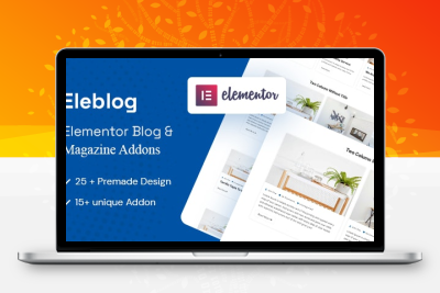 Eleblog – Elementor Magazine and Blog Addons 页面编辑插件