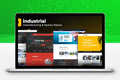 Industrial – WordPress企业、工业、工厂主题模板