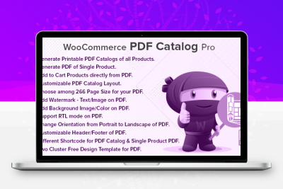 WooCommerce PDF Catalog Pro – 产品页面内容PDF生成器高级版