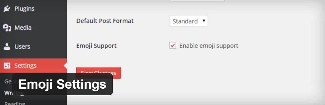 如何禁用WordPress表情符号Emojis插图3