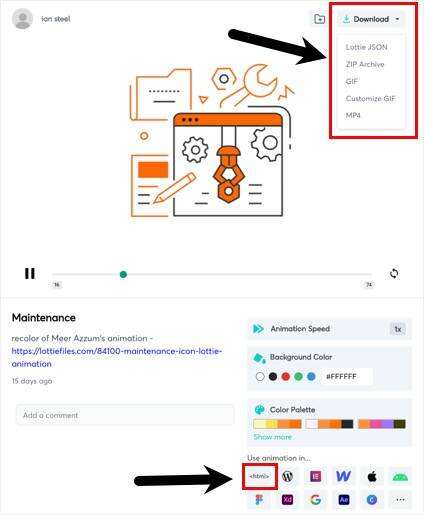 如何在WordPress中插入Lottie动画？插图15