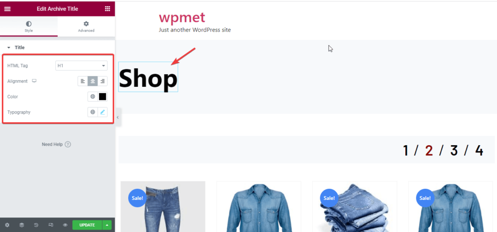 如何通过简单的步骤自定义WooCommerce商店页面插图4