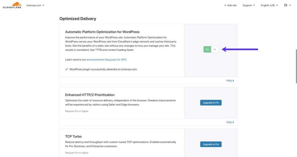 如何为WordPress设置Cloudflare APO – 将性能提升高达300%插图15