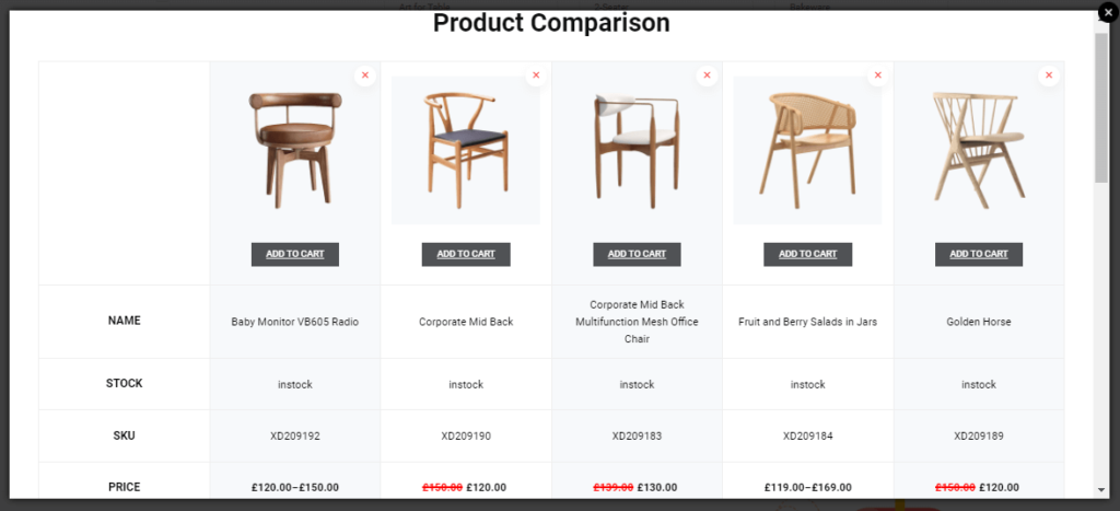 9个最佳WooCommerce产品对比插件插图2