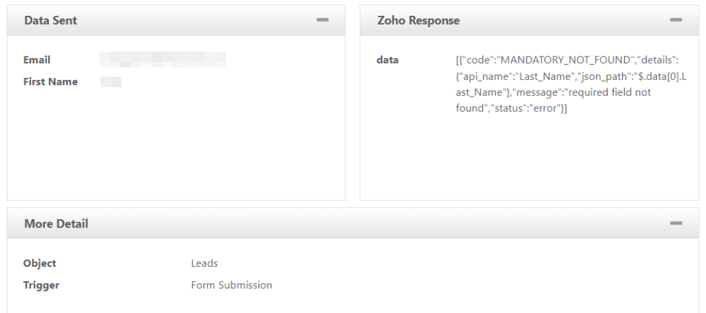 如何实现Contact Form 7联系表单接入Zoho CRM平台插图16