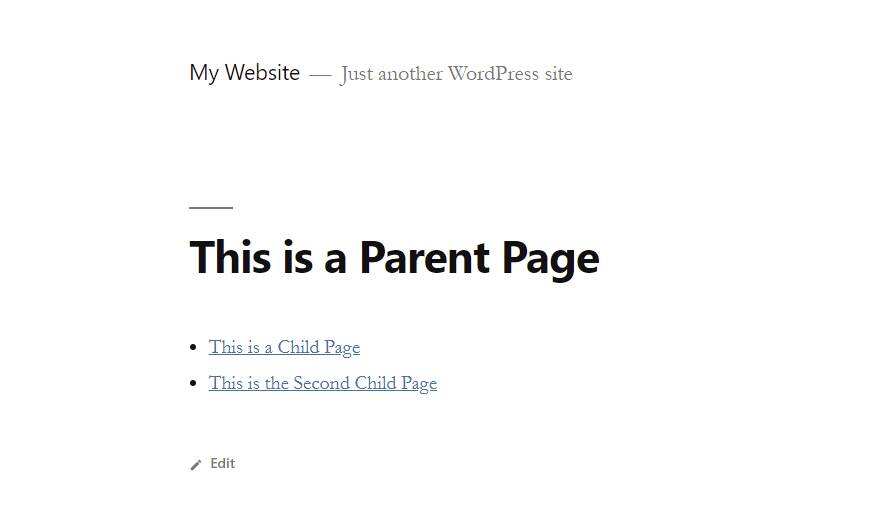 如何创建设置WordPress父页面插图6