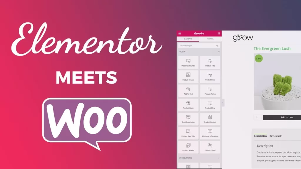 如何结合WooCommerce和Elementor创建个性化商店插图