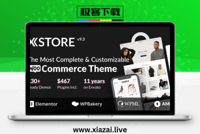 XStore主题 – 响应式多功能WooCommerce各行业80+商城模板可选
