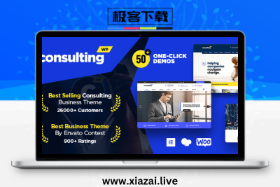 Consulting – 商业、金融WordPress主题