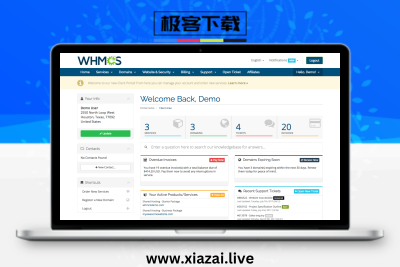 WHMCS – 最优秀的主机域名商城PHP程序