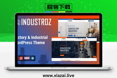 Industroz – 工厂和工业 WordPress 主题