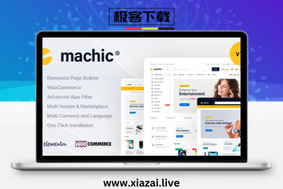 Machic – 电子3C产品商店WooCommerce电子商务主题